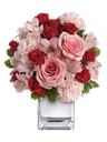 Composizione floreale con rose