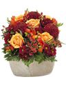 Composizione di fiori autunnale