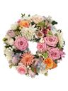Ghirlanda funebre di rose